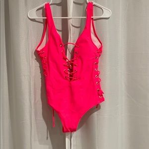 Hot pink swim suit (Neon)